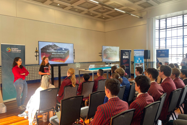 Hikurangi researchers inspire students in STEM