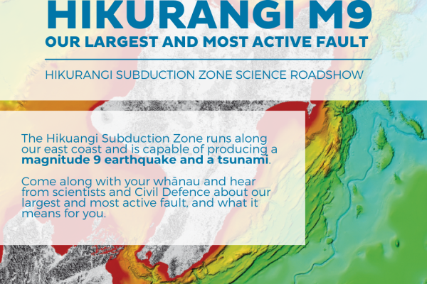 East Coast LAB’s Hikurangi M9 Roadshow returns for 2024