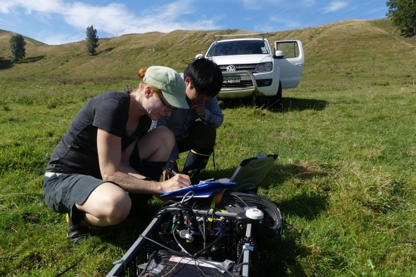 Magnetic measurements at the Hikurangi subduction zone