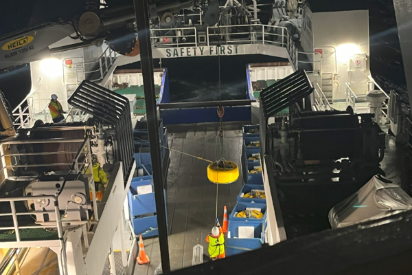 RV Tangaroa Blog – Days 4 and 5: Re-route to Re-survey