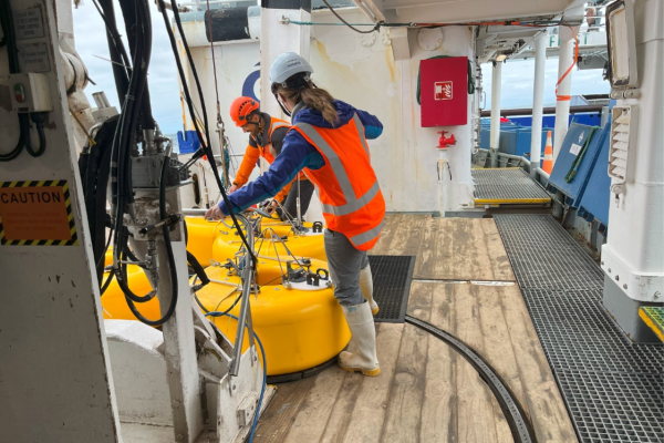 RV Tangaroa Blog – Day 2: Getting our Sea Legs