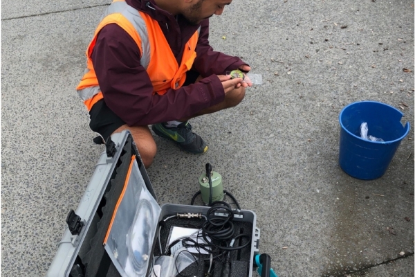 Soil testing to understand earthquake shaking 