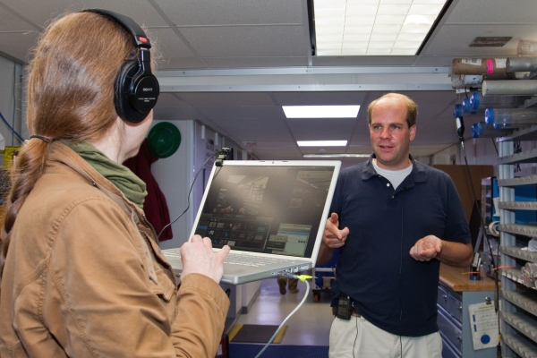 Science at sea 'ship to shore' video opportunity 
